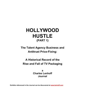 Cover for Hollywood Hustle